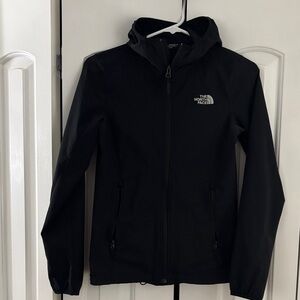 The North Face Black soft shell Full-Zip Jacket